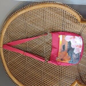 FIORELLI HOT PINK FLORAL CROSSBODY BAG